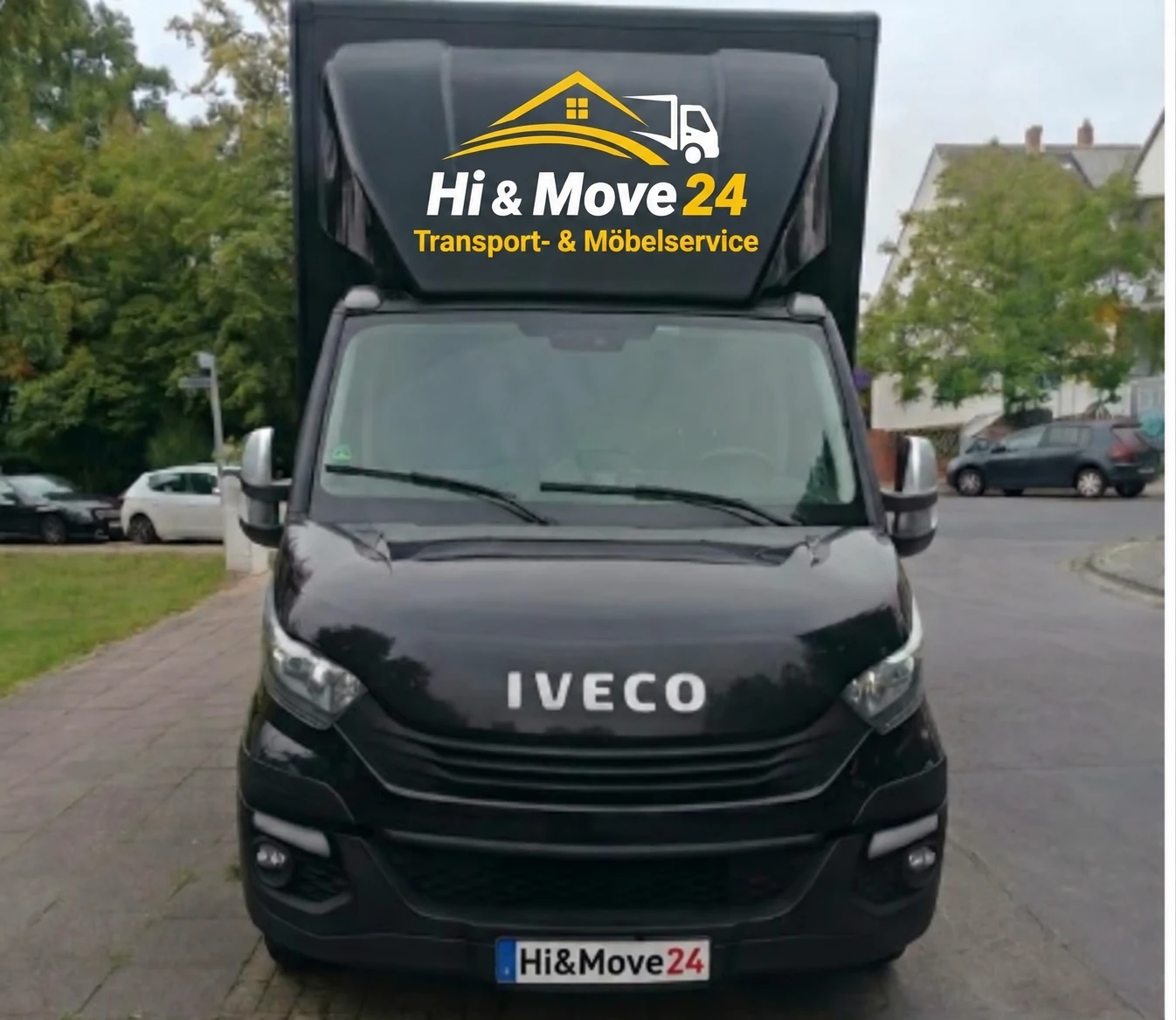 Frontansicht des HI&Move24-Transporters